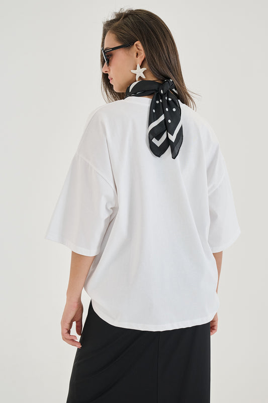 חולצה דפוס בוורלי