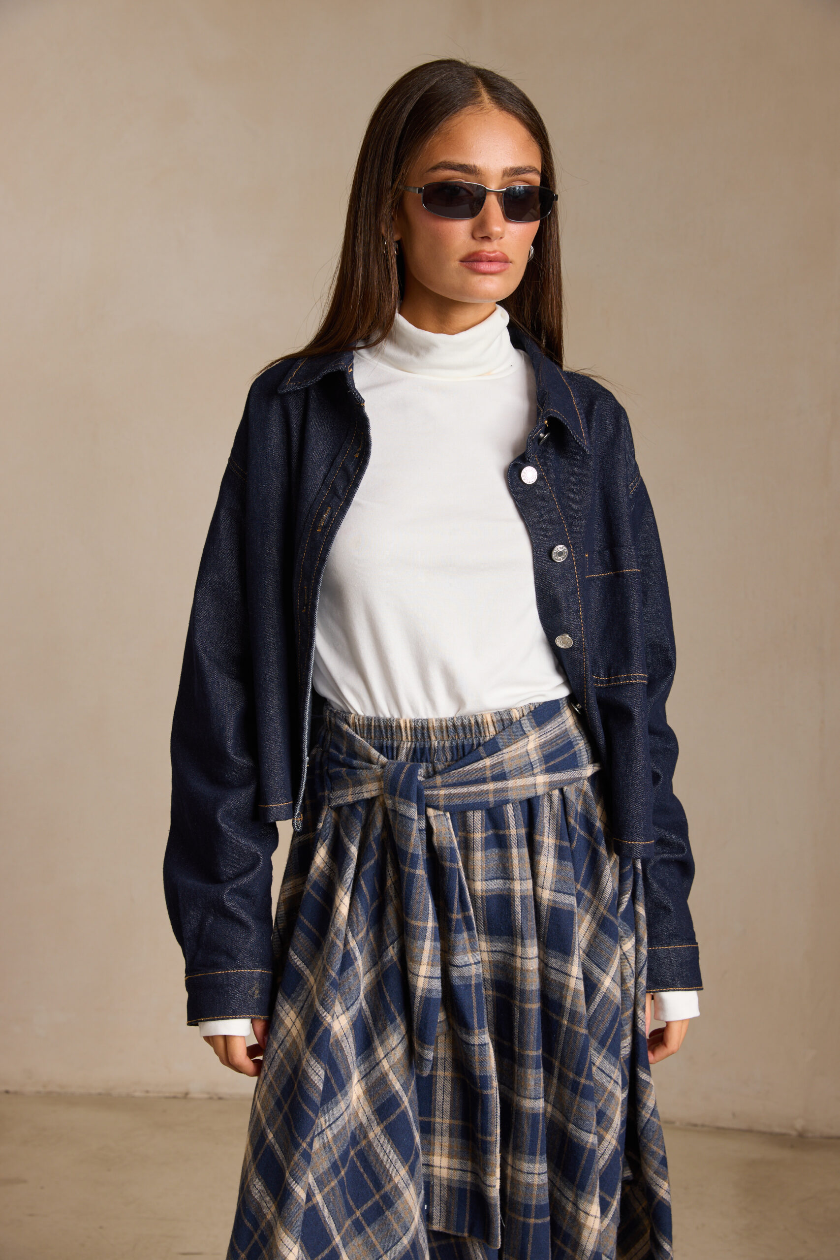 חולצת גולף - לבן