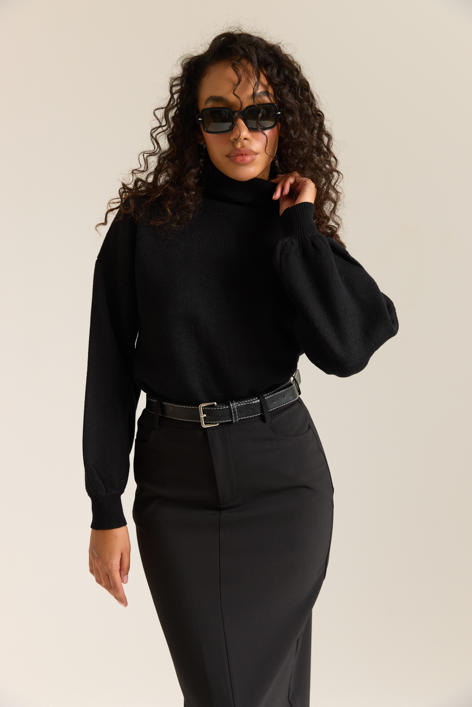 חולצת גולף סריג