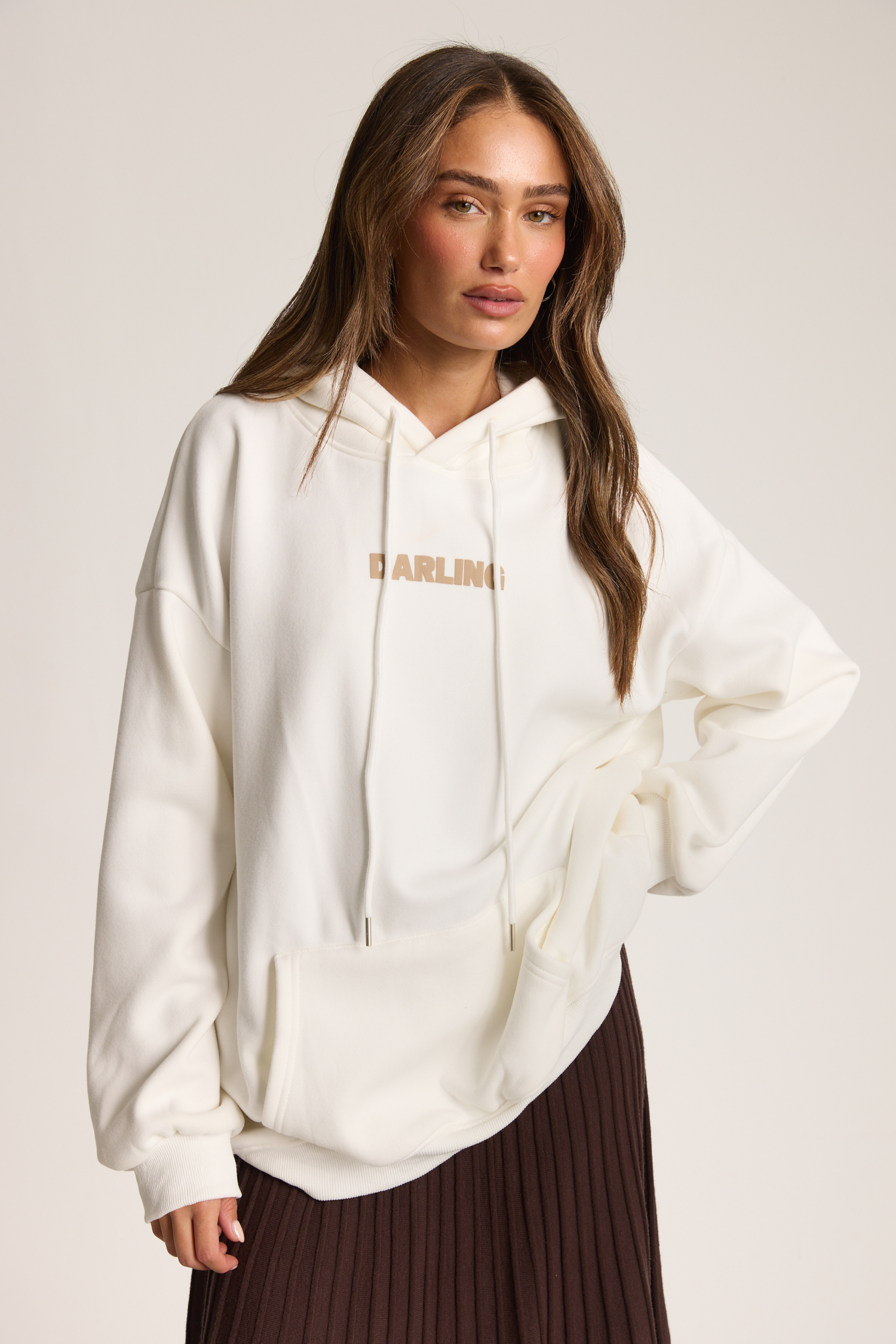 קפוצ'ון אוברסייז - לבן