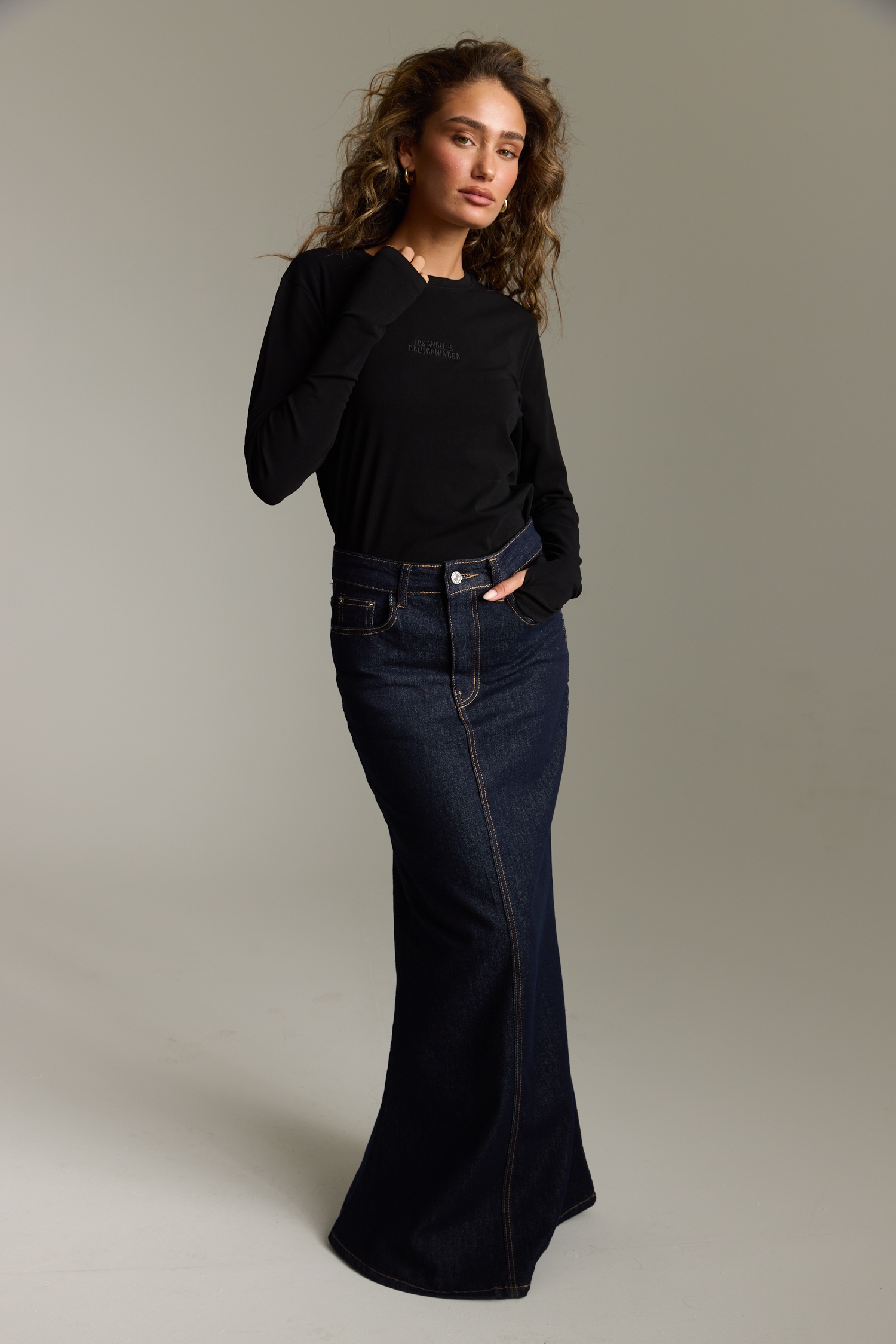 חצאית ג`ינס