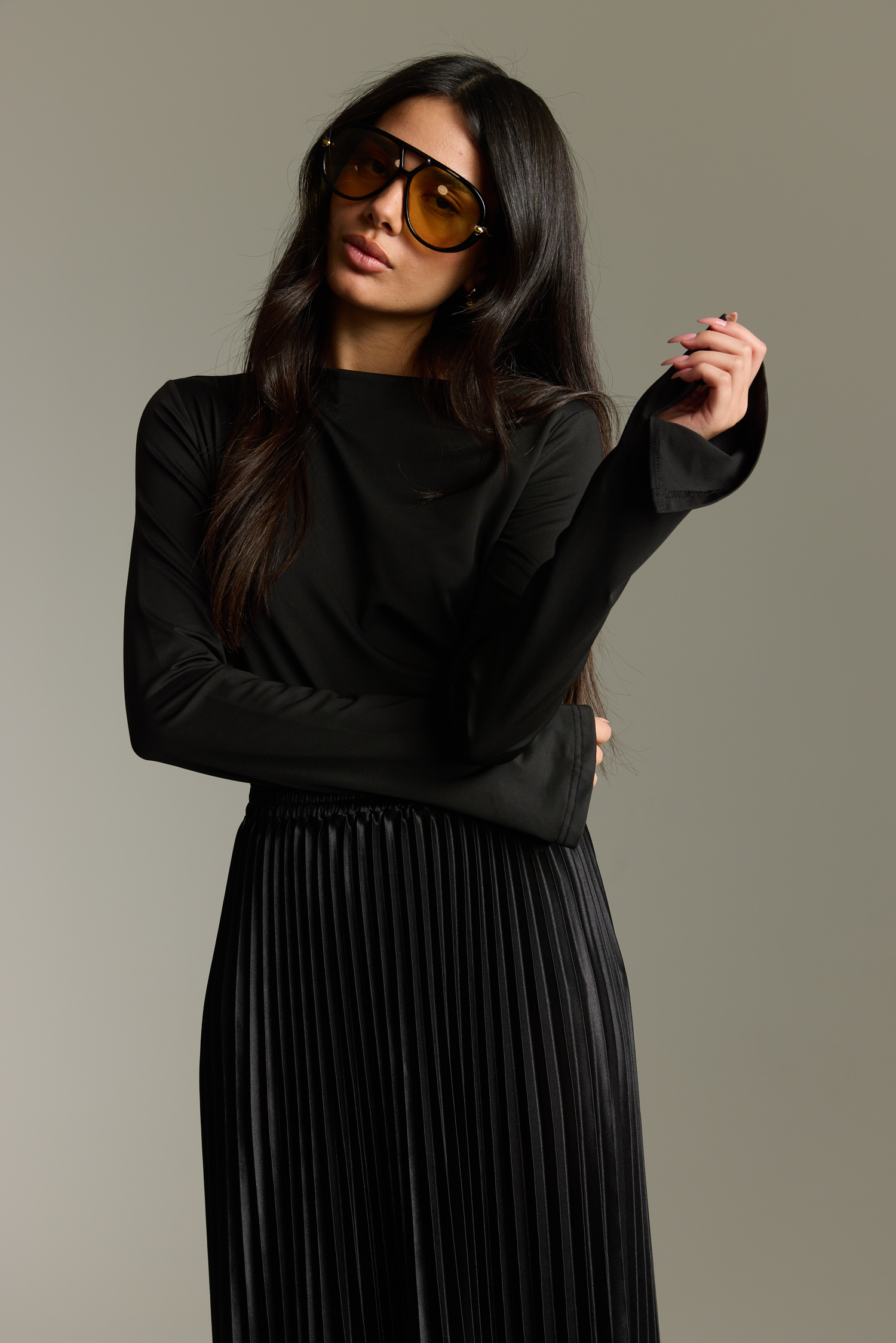 חולצת עם צווארון סירה