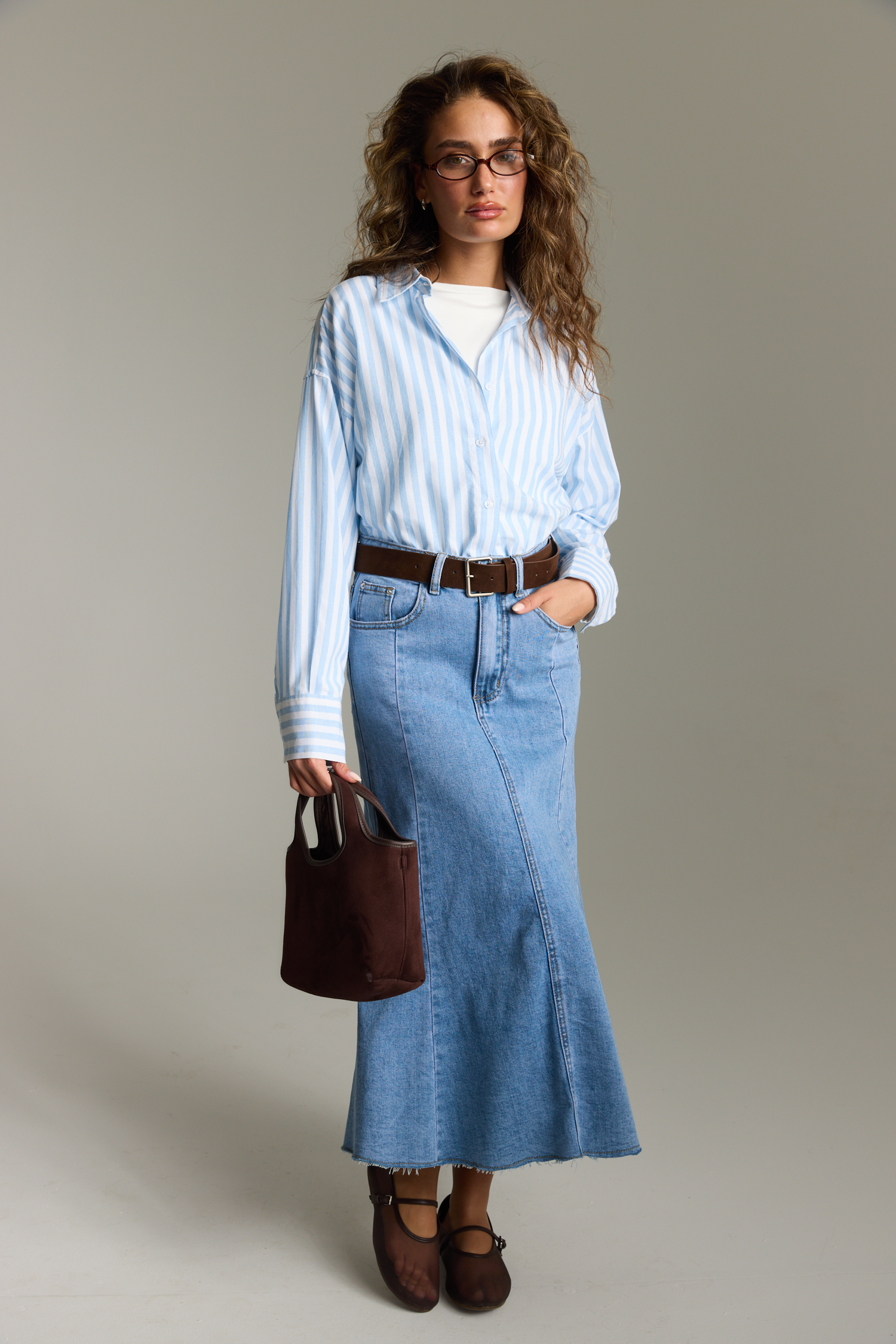 חצאית ג'ינס